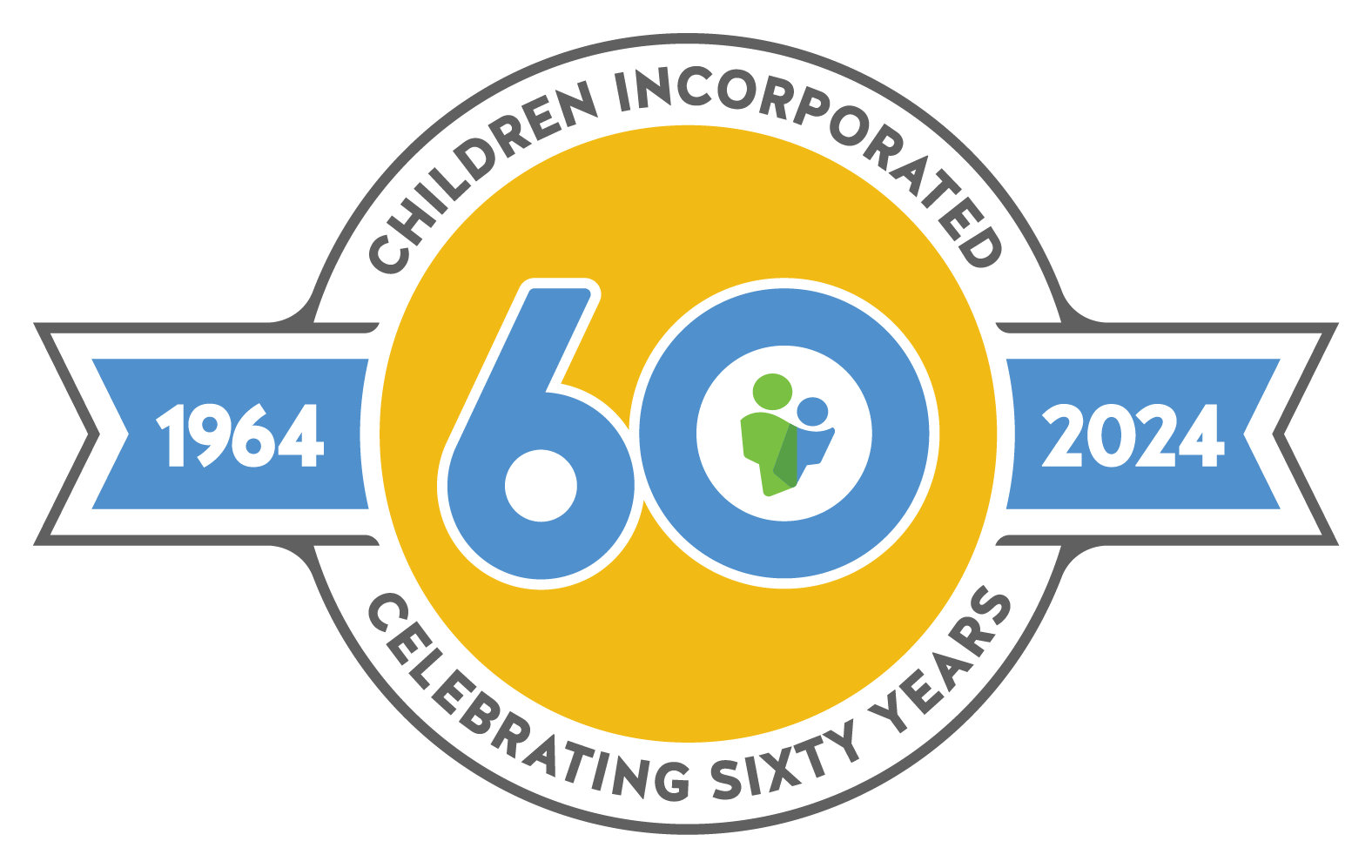 Children Incorporated 60th Anniversary Logo